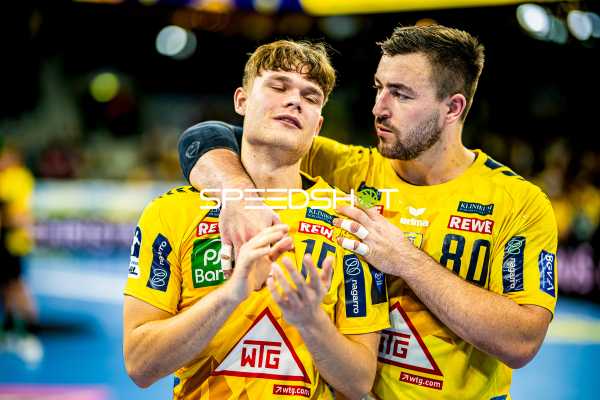Handball I Herren I Saison 2024-2025 I Daikin Handballbundesliga I 9. Spieltag I Rhein-Neckar Löwen - ThSV Eisenach I 01.11.2024 David More (15, Rhein-Neckar Löwen), Jannik Kohlbacher (80, Rhein-Neckar Löwen)
Ort: Mannheim, Germany
Datum: 01.11.2024 - David More