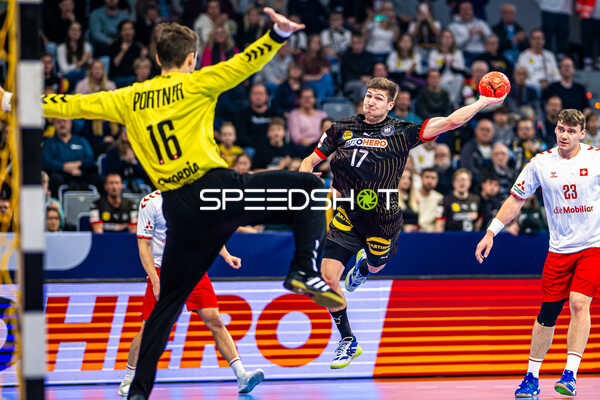Handball I Herren I EHF Qualifiers EURO 2026 I 2. Spieltag I Deutschland - Schweiz I 07.11.2024