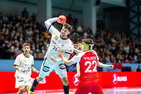 Handball I Herren I EHF Qualifiers EURO 2026 I 3. Spieltag I Türkei - Deutschland I 10.11.2024