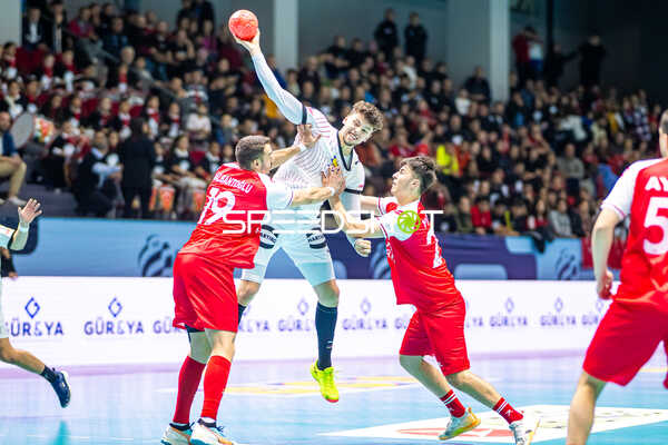 Handball I Herren I EHF Qualifiers EURO 2026 I 3. Spieltag I Türkei - Deutschland I 10.11.2024