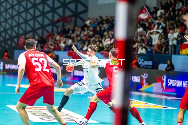 Handball I Herren I EHF Qualifiers EURO 2026 I 3. Spieltag I Türkei - Deutschland I 10.11.2024