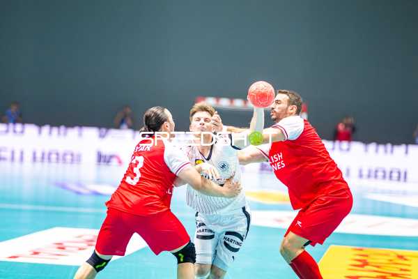 Handball I Herren I EHF Qualifiers EURO 2026 I 3. Spieltag I Türkei - Deutschland I 10.11.2024