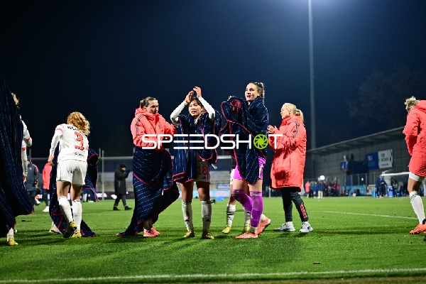 Spielerinnen nach Spiel