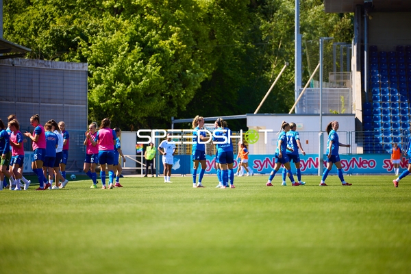 Spielerwechsel Melissa Kössler (25;TSG Hoffenheim Frauen 1), Vanessa Diehm (32;TSG Hoffenheim Frauen 1)