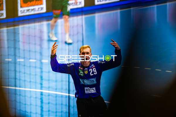 Handball I Herren I Saison 2024-2025 I Daikin Handballbundesliga I 11. Spieltag I Frisch AUF! Göppingen - Rhein-Neckar Löwen I 23.11.2024 Jubel, David Späth (29, Rhein-Neckar Löwen)
Ort: Göppingen, Germany
Datum: 23.11.2024 - Jubel, David Späth, David Späth