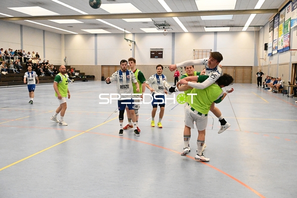 Dynamischer Wurf in der zweiten Halbzeit