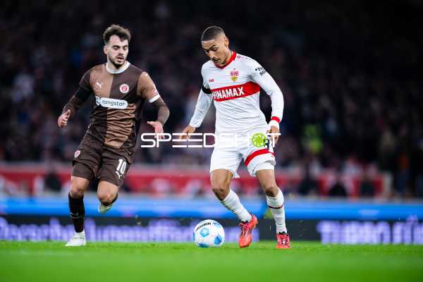 Fußball I Herren I Saison 2024-2025 I 1. Bundesliga I 15. Spieltag I VfB Stuttgart - FC St. Pauli I 21.12.2024