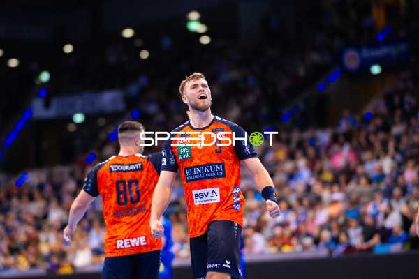 Handball I Herren I Saison 2024-2025 I Daikin Handballbundesliga I 16. Spieltag I TVB Stuttgart - Rhein-Neckar Löwen I 23.12.2024