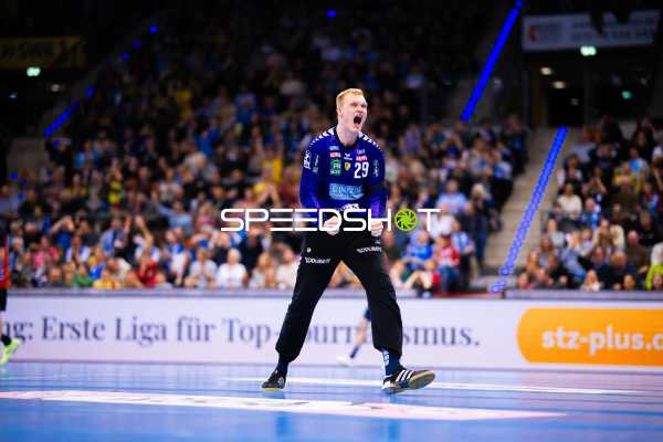Handball I Herren I Saison 2024-2025 I Daikin Handballbundesliga I 16. Spieltag I TVB Stuttgart - Rhein-Neckar Löwen I 23.12.2024 Jubel, David Späth (29, Rhein-Neckar Löwen)
Ort: Stuttgart, Germany
Datum: 23.12.2024 - Jubel, David Späth, David Späth