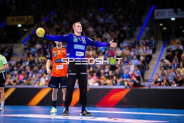 Handball I Herren I Saison 2024-2025 I Daikin Handballbundesliga I 16. Spieltag I TVB Stuttgart - Rhein-Neckar Löwen I 23.12.2024