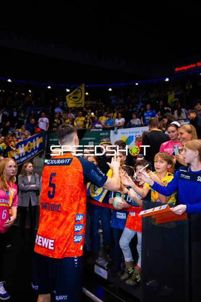 Handball I Herren I Saison 2024-2025 I Daikin Handballbundesliga I 16. Spieltag I TVB Stuttgart - Rhein-Neckar Löwen I 23.12.2024