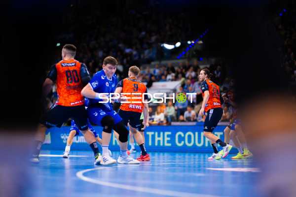 Handball I Herren I Saison 2024-2025 I Daikin Handballbundesliga I 16. Spieltag I TVB Stuttgart - Rhein-Neckar Löwen I 23.12.2024