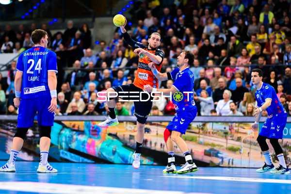 Handball I Herren I Saison 2024-2025 I Daikin Handballbundesliga I 16. Spieltag I TVB Stuttgart - Rhein-Neckar Löwen I 23.12.2024