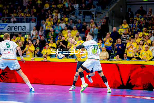 Handball I Herren I Saison 2024-2025 I Daikin Handballbundesliga I 17. Spieltag I Rhein-Neckar Löwen - HSG Wetzlar I 26.12.2024