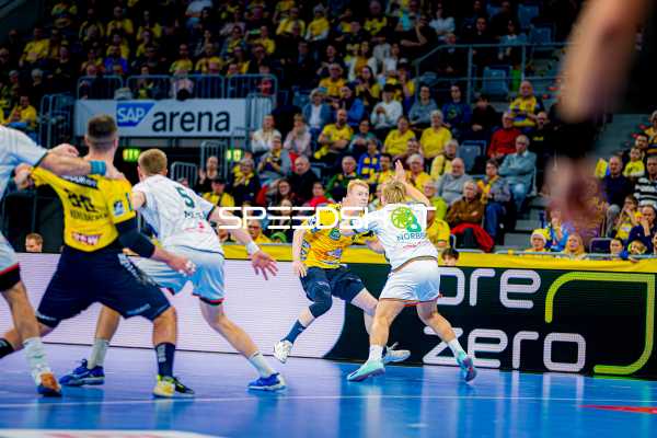 Handball I Herren I Saison 2024-2025 I Daikin Handballbundesliga I 17. Spieltag I Rhein-Neckar Löwen - HSG Wetzlar I 26.12.2024