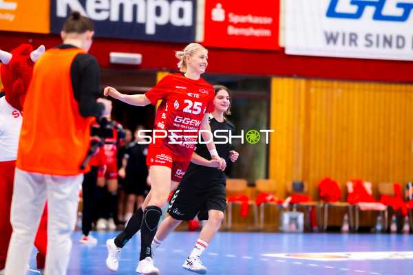 Handball I Frauen I Saison 2024-2025 I 1. Bundesliga I 9. Spieltag I HSG Bensheim/Auerbach - TSV Bayer 04 Leverkusen I 27.12.2024