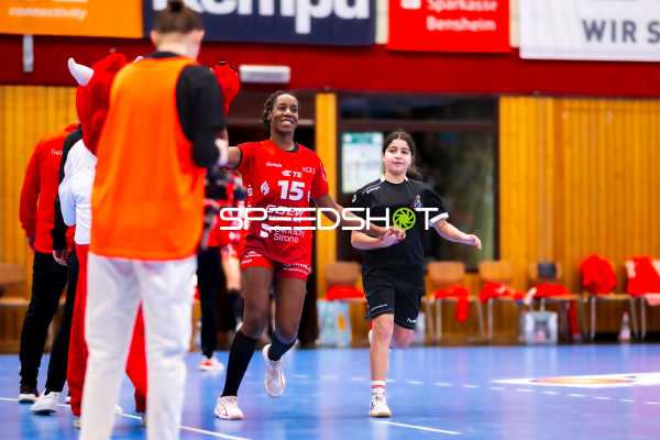 Handball I Frauen I Saison 2024-2025 I 1. Bundesliga I 9. Spieltag I HSG Bensheim/Auerbach - TSV Bayer 04 Leverkusen I 27.12.2024