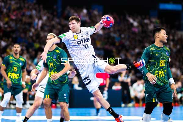 Handball I Herren I Vorbereitung WM 2025 I Testspiel I Deutschland - Brasilien I 11.01.2025