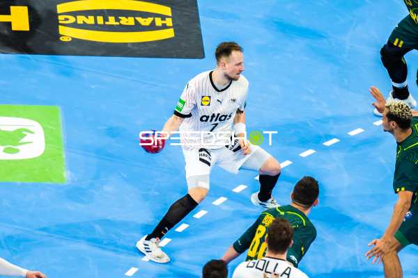 Handball I Herren I Vorbereitung WM 2025 I Testspiel I Deutschland - Brasilien I 11.01.2025