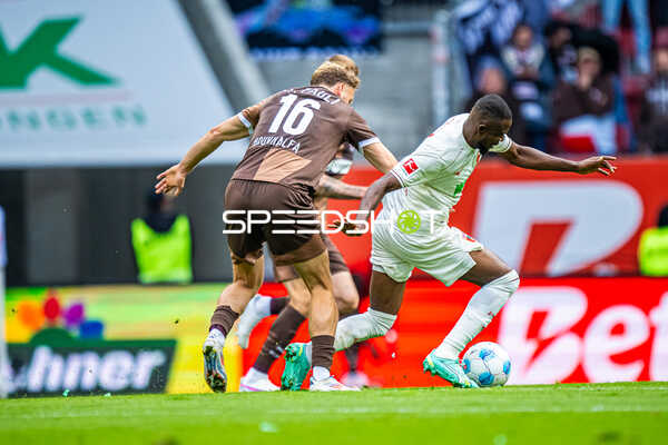 Sportart I Herren I Saison 2024-2025 I Bundesliga I 3. Spieltag I FC Augsburg - FC St. Pauli I 15.09.2024