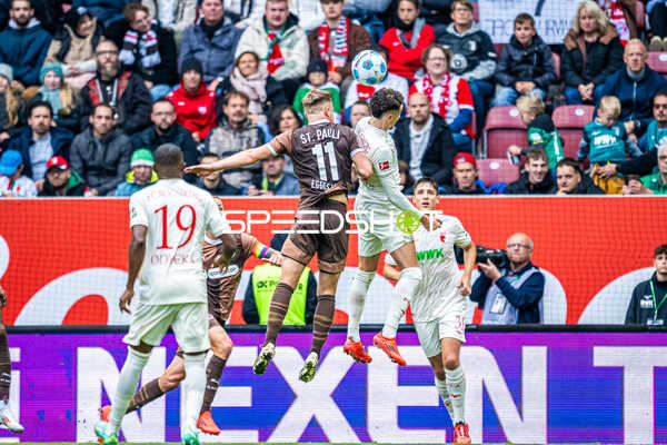 Sportart I Herren I Saison 2024-2025 I Bundesliga I 3. Spieltag I FC Augsburg - FC St. Pauli I 15.09.2024