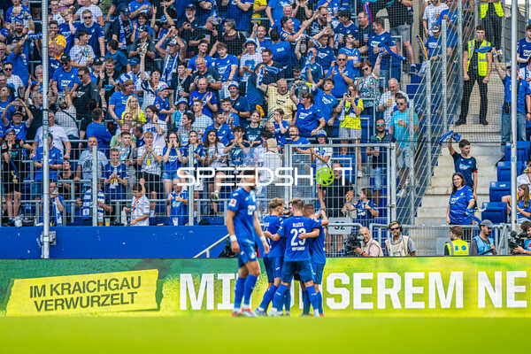 Fußball I Herren I Saison 2024-2025 I Bundesliga I 1. Spieltag I TSG 1899 Hoffenheim - Holstein Kiel I 24.08.2024