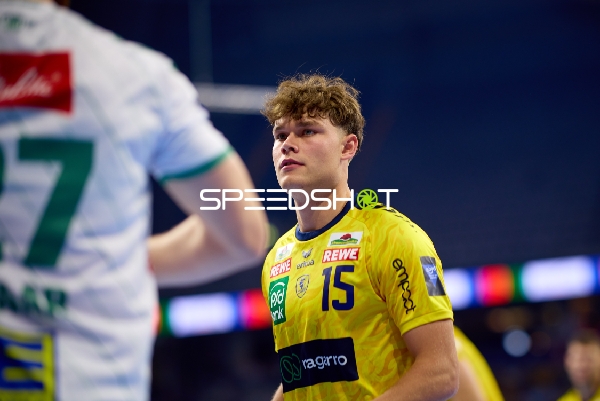 Handball I David More (15; Rhein Neckar Löwen) in Position