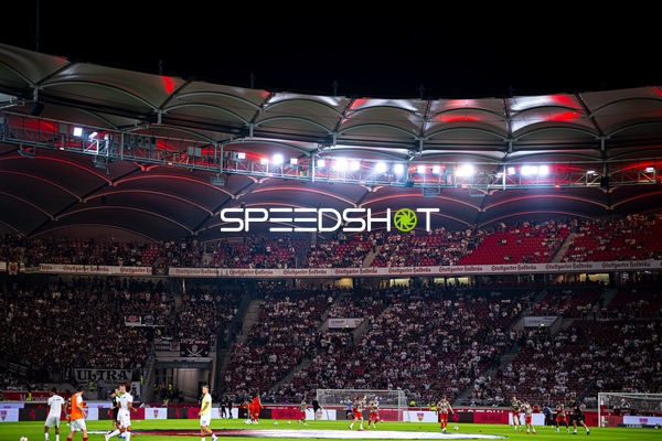 Spieler beim Aufwärmen