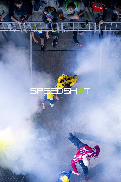 Szene mit Spieler von Team Rhein Neckar Löwen