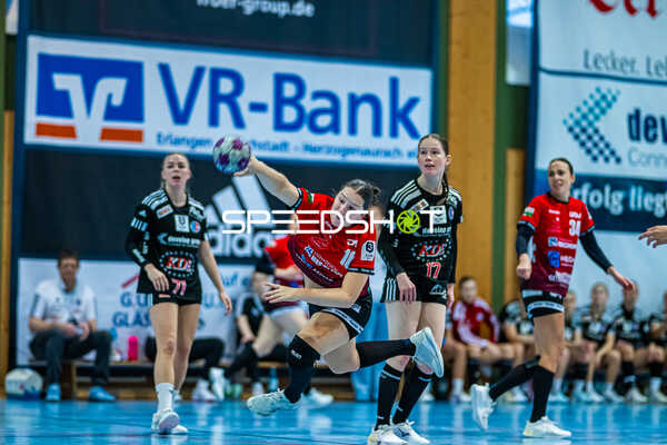 Handball I Frauen I Saison 2024-2025 I 3. Liga I 6. Spieltag I HC Erlangen - SG Schozach-Bottwartal I 02.11.2024