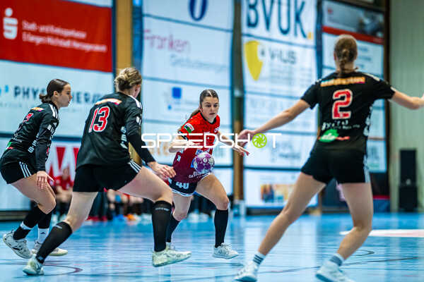 Handball I Frauen I Saison 2024-2025 I 3. Liga I 6. Spieltag I HC Erlangen - SG Schozach-Bottwartal I 02.11.2024