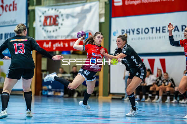 Handball I Frauen I Saison 2024-2025 I 3. Liga I 6. Spieltag I HC Erlangen - SG Schozach-Bottwartal I 02.11.2024