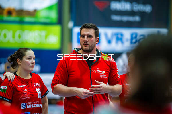Handball I Frauen I Saison 2024-2025 I 3. Liga I 6. Spieltag I HC Erlangen - SG Schozach-Bottwartal I 02.11.2024 Hannes Diller (SG Schozach-Bottwartal)
Ort: Erlangen, Germany
Datum: 02.11.2024