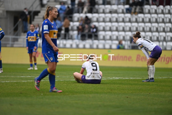 Spielerinnen nach Aktion