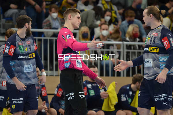 Handball I Herren I Saison 2021-2022 I DHB-Pokal I Viertelfinale I Rhein-Neckar Löwen - THW Kiel I 06.02.2022