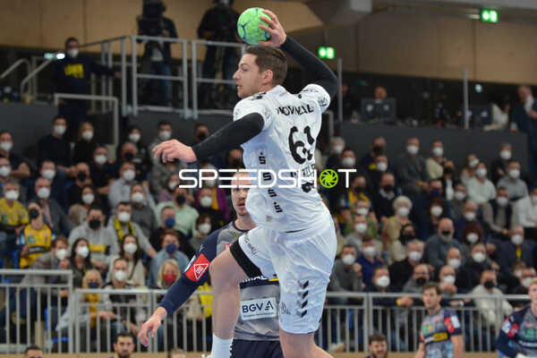 Handball I Herren I Saison 2021-2022 I DHB-Pokal I Viertelfinale I Rhein-Neckar Löwen - THW Kiel I 06.02.2022 Wurf von Hendrik Pekeler (#61, THW Kiel)
Ort: Heidelberg, Germany
Datum: 06.02.2022 - Ivan Martinović