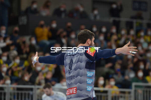 Handball I Herren I Saison 2021-2022 I DHB-Pokal I Viertelfinale I Rhein-Neckar Löwen - THW Kiel I 06.02.2022