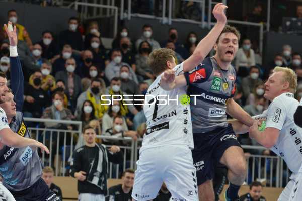 Handball I Herren I Saison 2021-2022 I DHB-Pokal I Viertelfinale I Rhein-Neckar Löwen - THW Kiel I 06.02.2022