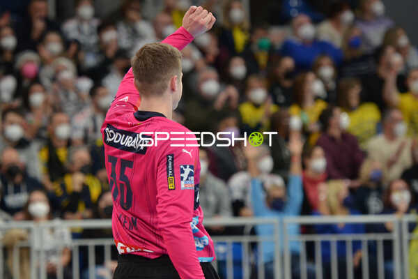 Handball I Herren I Saison 2021-2022 I DHB-Pokal I Viertelfinale I Rhein-Neckar Löwen - THW Kiel I 06.02.2022 Jubel von Joel Birlehm (#35, Rhein-Neckar Löwen)
Ort: Heidelberg, Germany
Datum: 06.02.2022