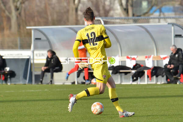 Fußball I Herren I Saison 2021-2022 I Regionalliga Südwest I 24. Spieltag I VfB Stuttgart II - 1. FSV Mainz 05 II I 12.02.2022 Florian Schock (#12, VfB Stuttgart II)
Ort: Stuttgart, Germany
Datum: 12.02.2022