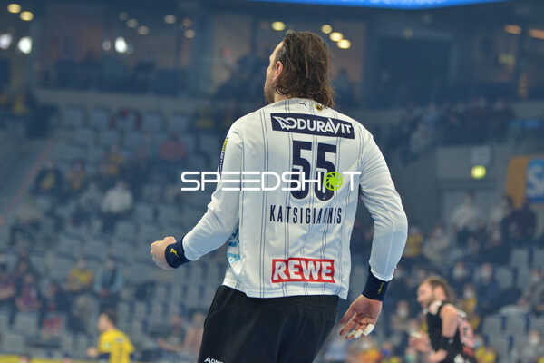 Handball I Herren I Saison 2021-2022 I Liquimoly Handball Bundesliga I 20. Spieltag I Rhein-Neckar Löwen - HC Erlangen I 12.02.2022 Jubel von Nikolas Katsiginnis (#55, Rhein-Neckar Löwen)
Ort: Mannheim, Germany
Datum: 12.02.2022