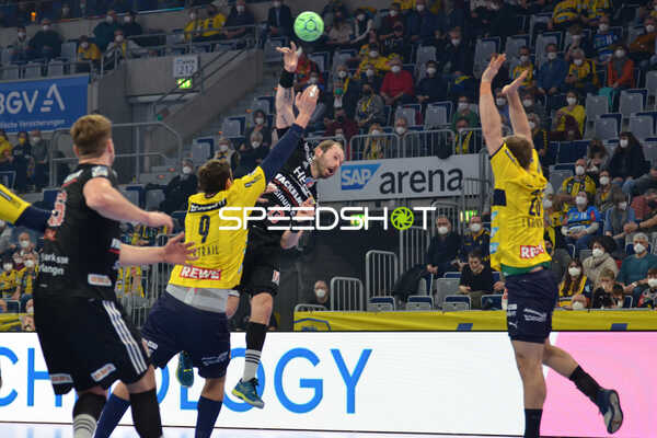 Handball I Herren I Saison 2021-2022 I Liquimoly Handball Bundesliga I 20. Spieltag I Rhein-Neckar Löwen - HC Erlangen I 12.02.2022
