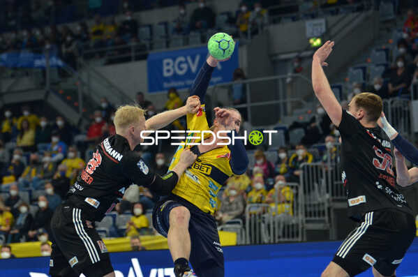 Handball I Herren I Saison 2021-2022 I Liquimoly Handball Bundesliga I 20. Spieltag I Rhein-Neckar Löwen - HC Erlangen I 12.02.2022