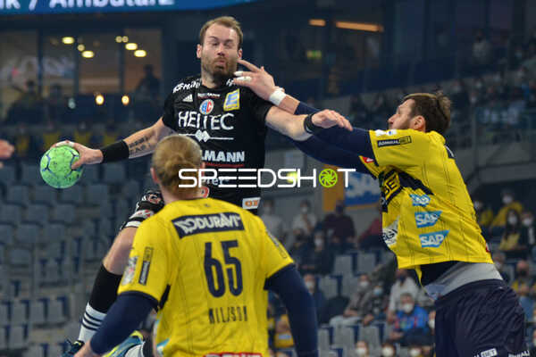 Handball I Herren I Saison 2021-2022 I Liquimoly Handball Bundesliga I 20. Spieltag I Rhein-Neckar Löwen - HC Erlangen I 12.02.2022