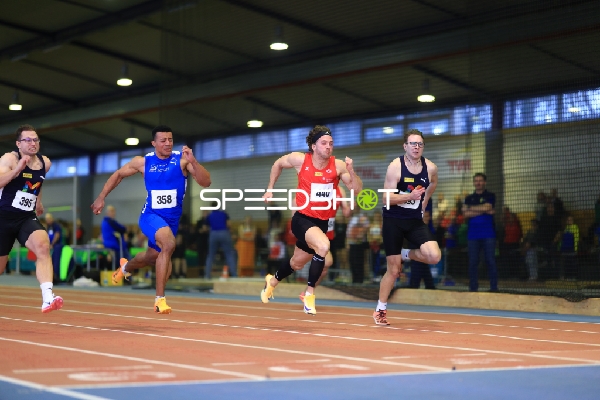 Sprintduell bei Rheinland-Pfalz Hallenmeisterschaften
