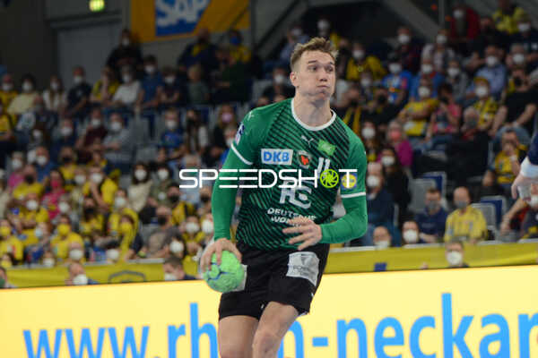 Handball I Herren I Saison 2021-2022 I Liqui Moly Handballbundesliga I 14.Spieltag I Rhein-Neckar Löwen - Füchse Berlin I 27.03.2022