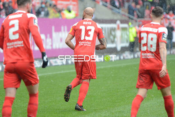 Fußball I Herren I Saison 2021-2022 I 3.Liga I 32.Spieltag I 1. FC Kaiserslautern - MSV Duisburg I 02.04.2022