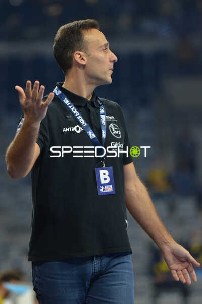 Handball I Herren I Saison 2021-2022 I Liqui Moly Handballbundesliga I 24.Spieltag I Rhein-Neckar Löwen - MT Melsungen I 13.03.2022 Garcia Roberto Parrondo (Trainer, MT Melsungen)
Ort: Mannheim, Germany
Datum: 13.03.2022