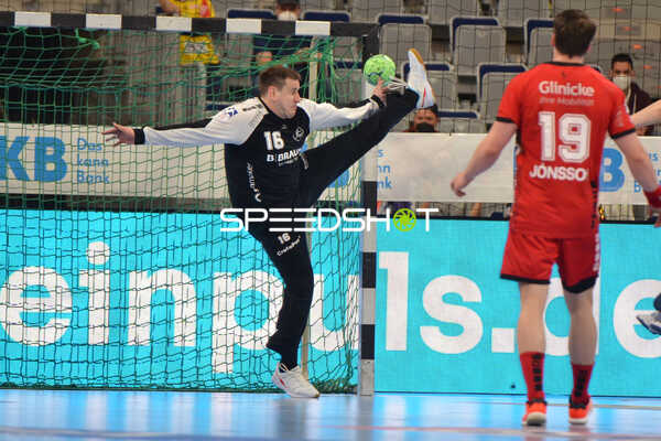 Handball I Herren I Saison 2021-2022 I Liqui Moly Handballbundesliga I 24.Spieltag I Rhein-Neckar Löwen - MT Melsungen I 13.03.2022 Parade von Nebojsa Simic (#16, MT Melsungen)
Ort: Mannheim, Germany
Datum: 13.03.2022