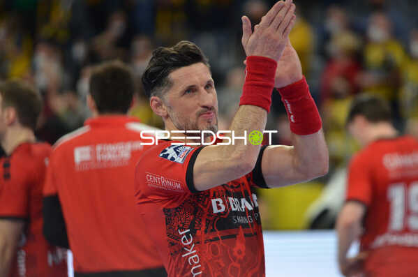 Handball I Herren I Saison 2021-2022 I Liqui Moly Handballbundesliga I 24.Spieltag I Rhein-Neckar Löwen - MT Melsungen I 13.03.2022 Schwerer Gang für Alexander Petersson (#41, MT Melsungen) bei seinem letzten Spiel in der SAP Arena
Ort: Mannheim, Germany
Datum: 13.03.2022